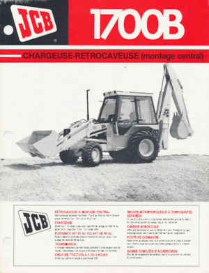 Екскаватор-навантажувач JCB 1700 B