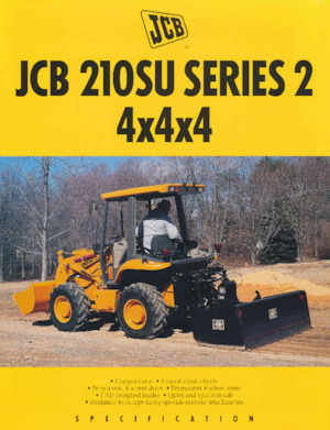 Екскаватор-навантажувач JCB 210 SU