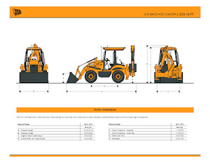 Екскаватор-навантажувач JCB 2CX 12 FT J