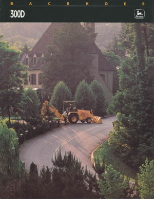 Екскаватор-навантажувач John Deere Construction 300 D
