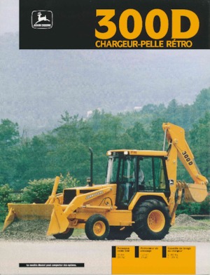 Екскаватор-навантажувач John Deere Construction 300 D