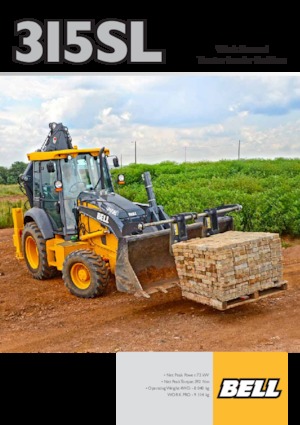 Екскаватор-навантажувач Bell 315SL