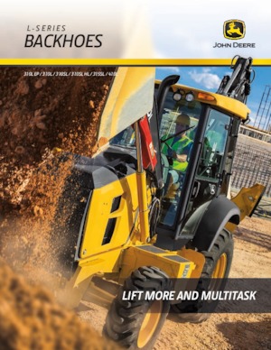 Екскаватор-навантажувач John Deere Construction 310L