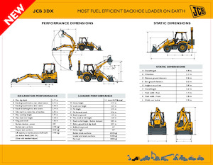 Екскаватор-навантажувач JCB 3DX