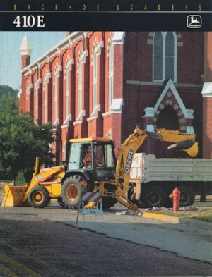 Екскаватор-навантажувач John Deere Construction 410 E