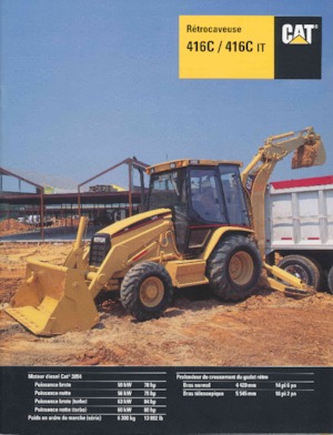 Екскаватор-навантажувач Caterpillar 416 C