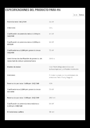 Екскаватор-навантажувач Caterpillar 416