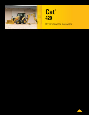 Екскаватор-навантажувач Caterpillar 420