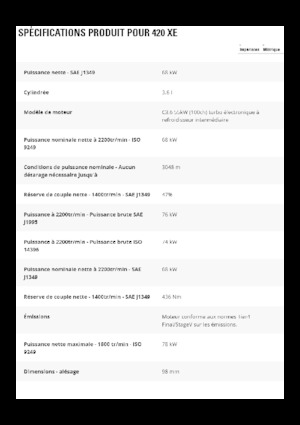 Екскаватор-навантажувач Caterpillar 420 XE