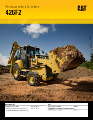 Екскаватор-навантажувач Caterpillar 426F2