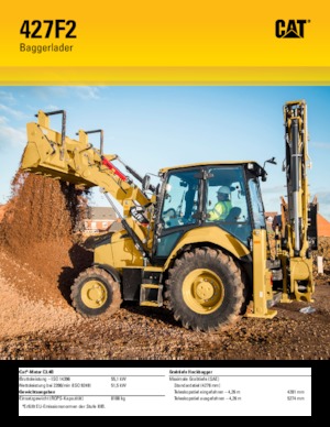 Екскаватор-навантажувач Caterpillar 427F2