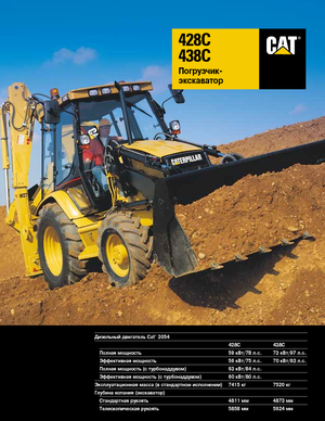 Екскаватор-навантажувач Caterpillar 428 C