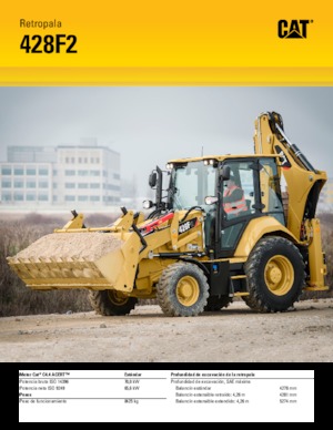 Екскаватор-навантажувач Caterpillar 428F2