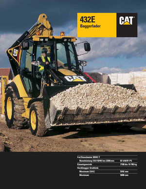 Екскаватор-навантажувач Caterpillar 432E 4x4