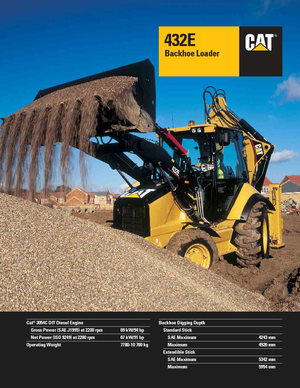 Екскаватор-навантажувач Caterpillar 432E 4x4