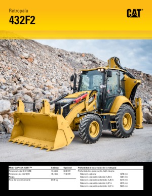 Екскаватор-навантажувач Caterpillar 432F2
