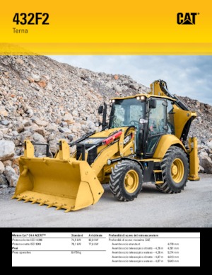 Екскаватор-навантажувач Caterpillar 432F2