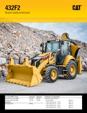 Екскаватор-навантажувач Caterpillar 432F2