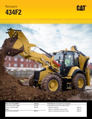 Екскаватор-навантажувач Caterpillar 434F2 