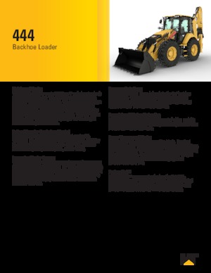 Екскаватор-навантажувач Caterpillar 444