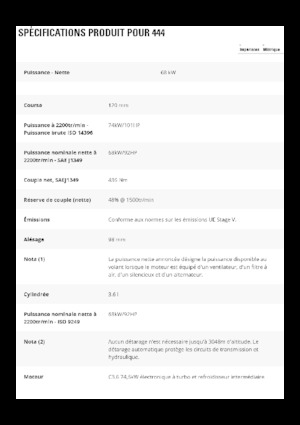 Екскаватор-навантажувач Caterpillar 444