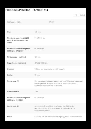 Екскаватор-навантажувач Caterpillar 444