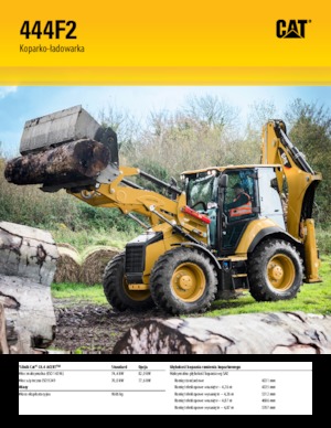Екскаватор-навантажувач Caterpillar 444F2