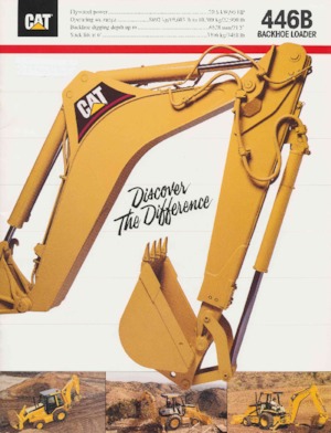 Екскаватор-навантажувач Caterpillar 446 B