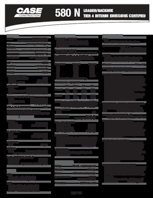 Екскаватор-навантажувач Case 580 N