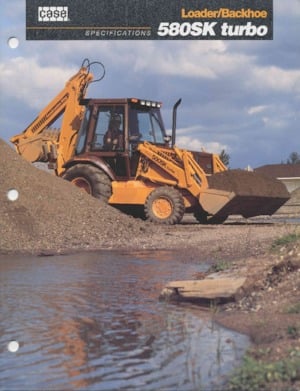 Екскаватор-навантажувач Case 580 SK Turbo 