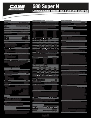 Екскаватор-навантажувач Case 580 Super N