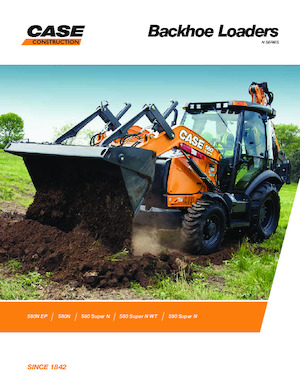 Екскаватор-навантажувач Case 580N EP