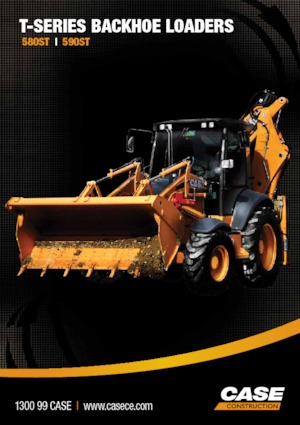 Екскаватор-навантажувач Case 590ST 