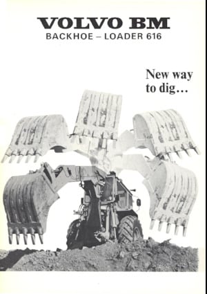 Екскаватор-навантажувач Volvo 616