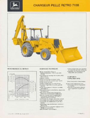Екскаватор-навантажувач John Deere Construction 710 B