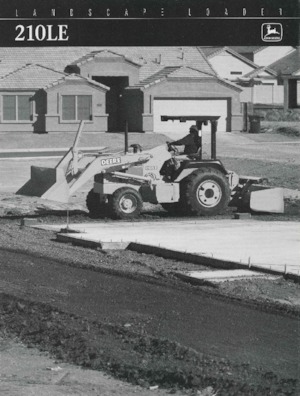 Екскаватор-навантажувач John Deere Construction 210 LE