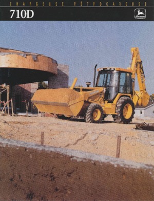 Екскаватор-навантажувач John Deere Construction 710 D