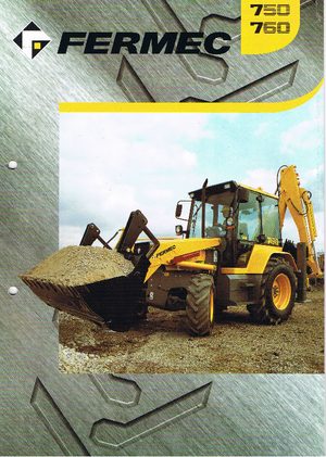 Екскаватор-навантажувач Terex-Fermec 760