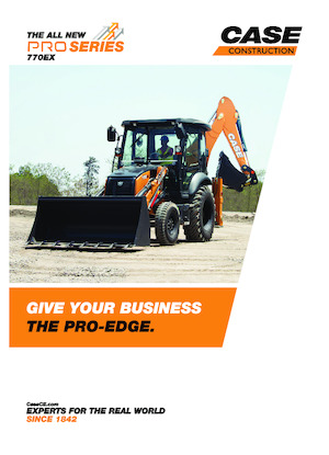 Екскаватор-навантажувач Case 770EX