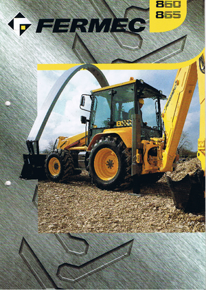 Екскаватор-навантажувач Terex-Fermec 865