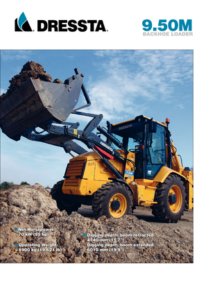 Екскаватор-навантажувач Dressta 9.50
