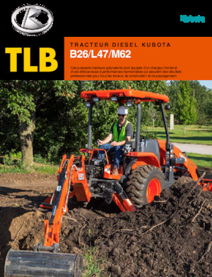 Екскаватор-навантажувач Kubota M62