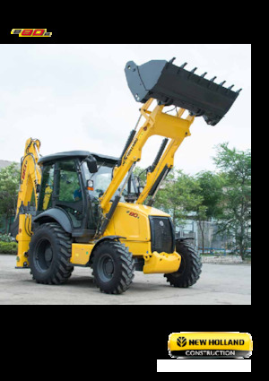 Екскаватор-навантажувач New Holland B80B