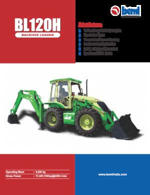 Екскаватор-навантажувач Beml BL120H