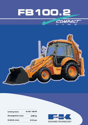 Екскаватор-навантажувач Fiat Kobelco FB 100.2