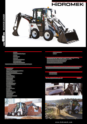 Екскаватор-навантажувач Hidromek HMK 62 SS