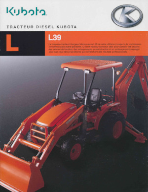 Екскаватор-навантажувач Kubota L 39