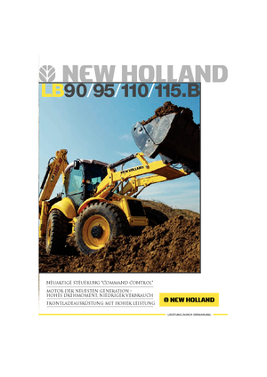 Екскаватор-навантажувач New Holland LB 110