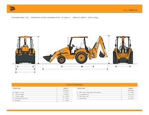 Екскаватор-навантажувач JCB Midi CX