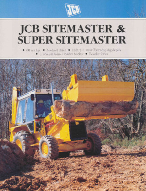 Екскаватор-навантажувач JCB SITEMASTER